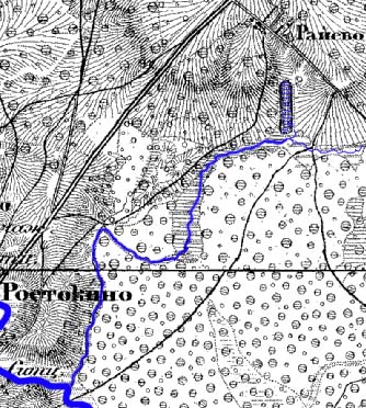 Будайка. Карта 1860г.